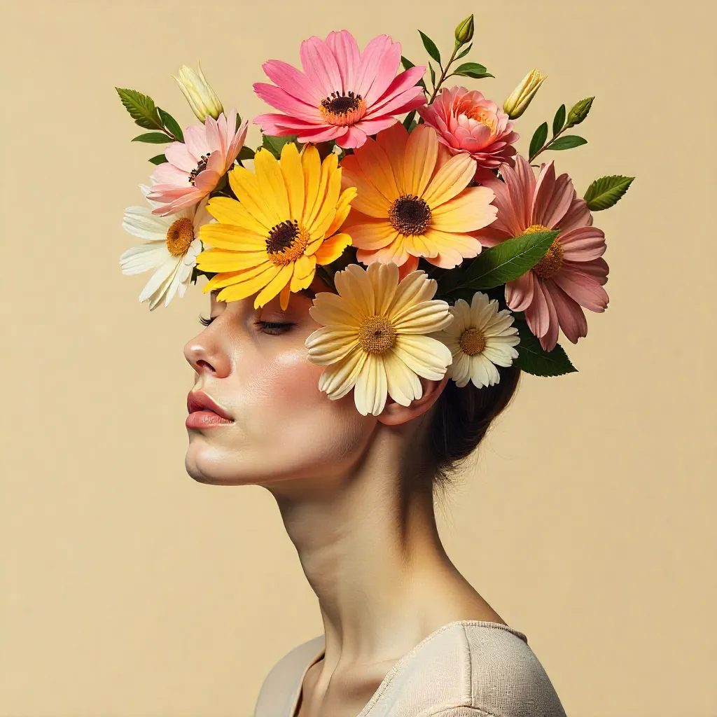 Seasonal flowers arrangement