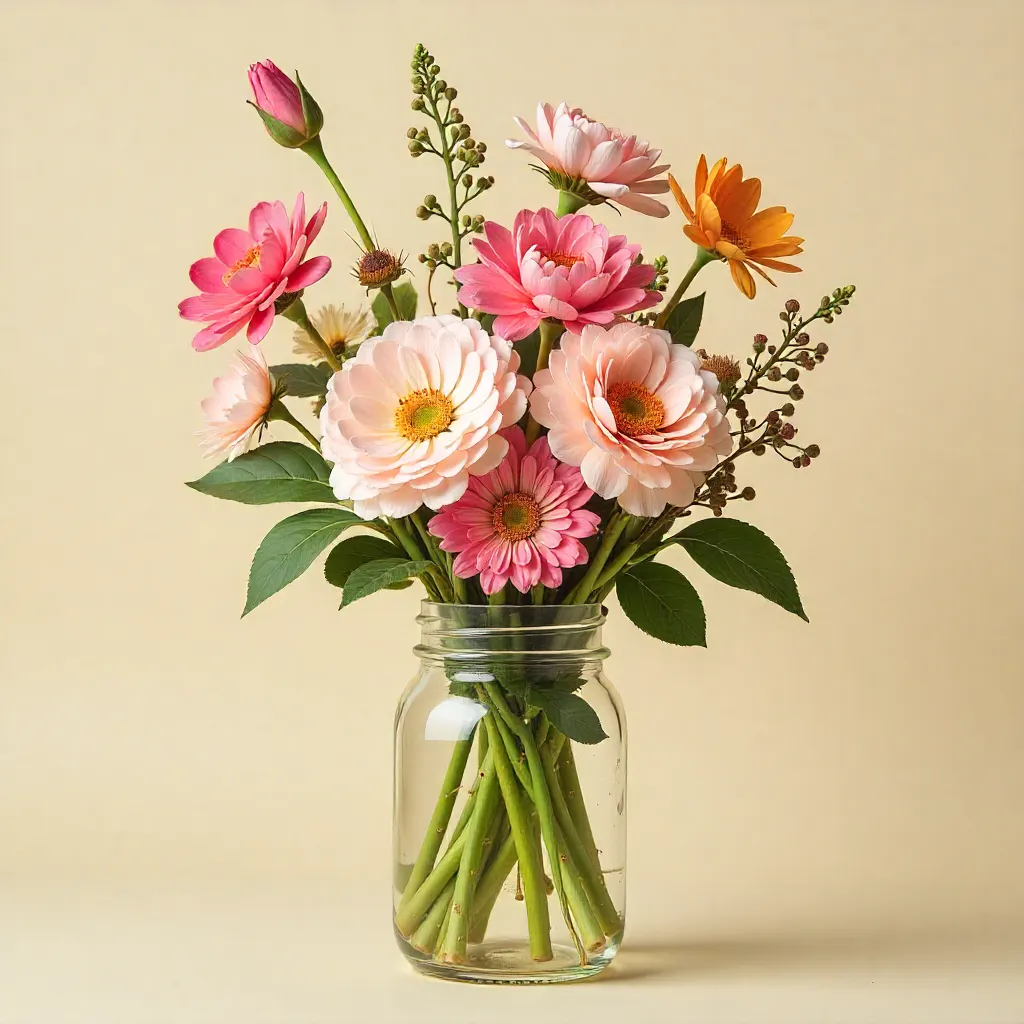 Beautiful mixed bouquet arrangement